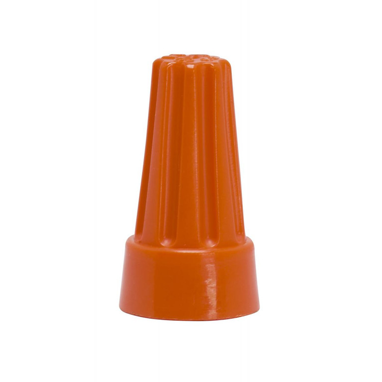 Satco - 90-1419 - Wire Connector With Spring Inserts - Orange