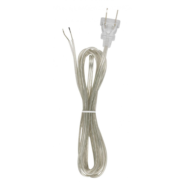 Satco - 90-1527 - Cord Sets - Clear Silver