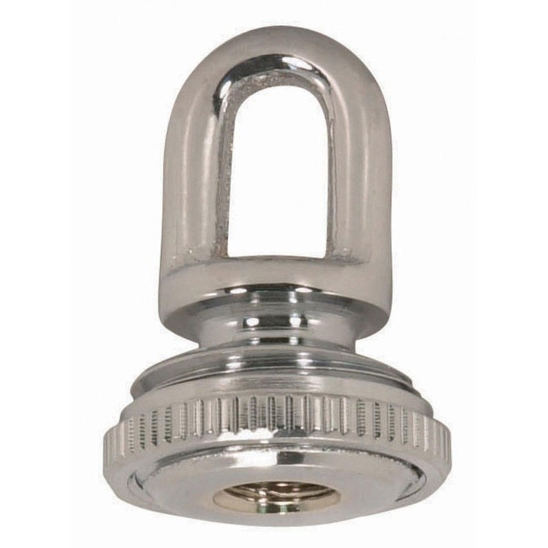 Satco - 90-2301 - 1/8 Ip Screw Collar Loop With Ring - Polished Chrome