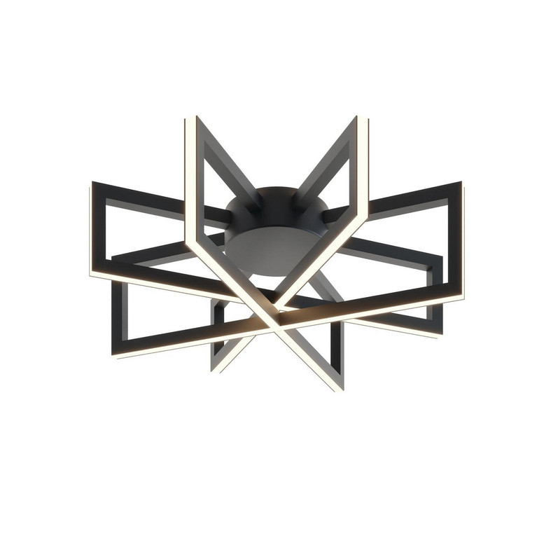 AFX Lighting - CSSC17L30D1BK - LED Flush Mount - Cass - Black