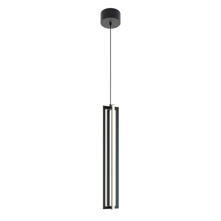 AFX Lighting - CSSP24L30D1BK - LED Pendant - Cass - Black
