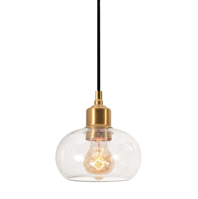AFX Lighting - LNYP07MBVG - One Light Pendant - Laney - Vintage Gold