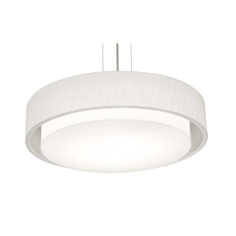 AFX Lighting - SAP2332MBSN-LW - Three Light Pendant - Sanibel - Satin Nickel