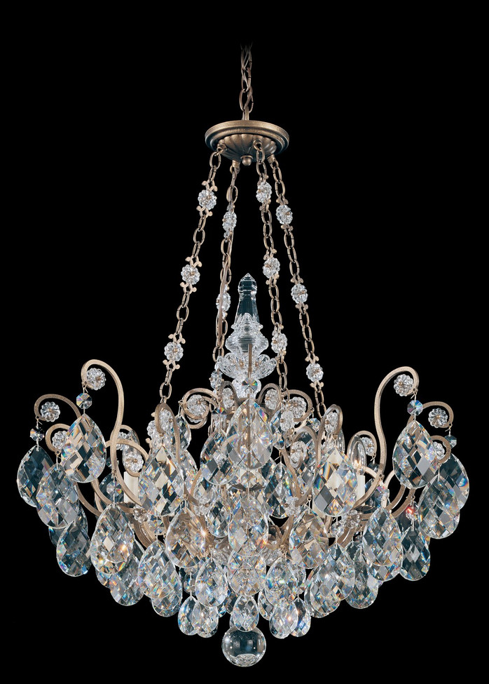 Schonbek - 3787-76R - Eight Light Pendant - Renaissance - Heirloom Bronze