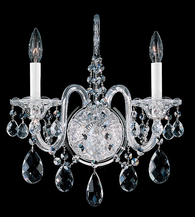 Schonbek - 2991-40A - Two Light Wall Sconce - Sterling - Silver