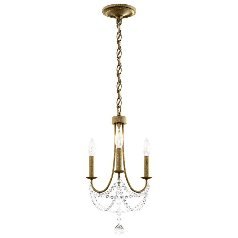 Schonbek - RJ1003N-23H - Three Light Mini Pendant - Verdana - Etruscan Gold