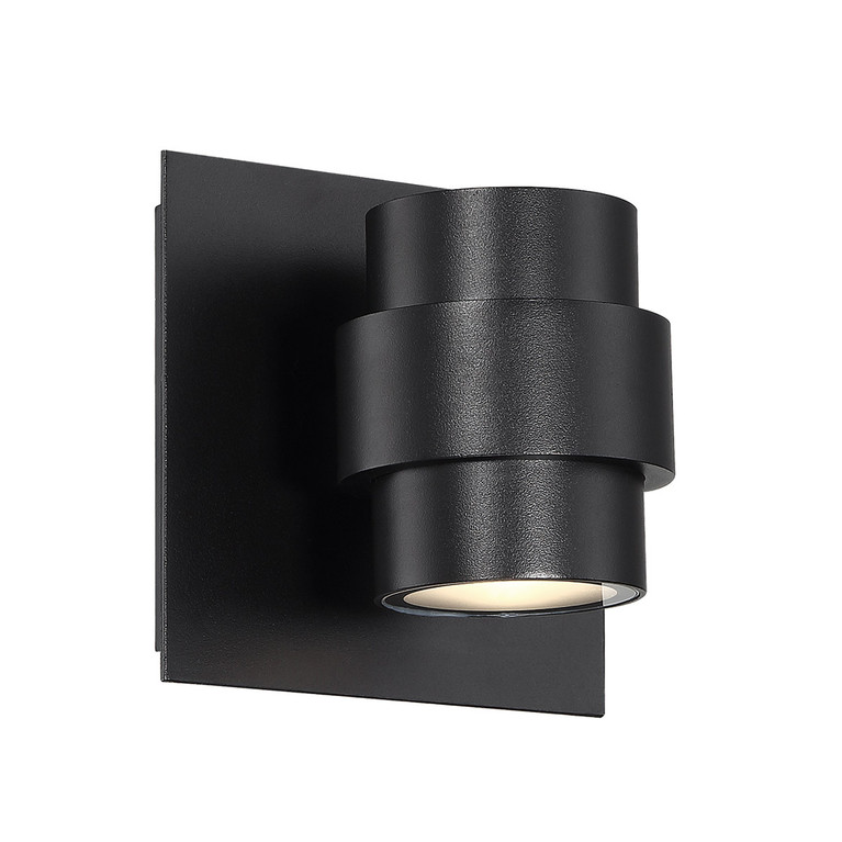 W.A.C. Lighting - WS-W64905-BK - LED Wall Light - Barrel - Black