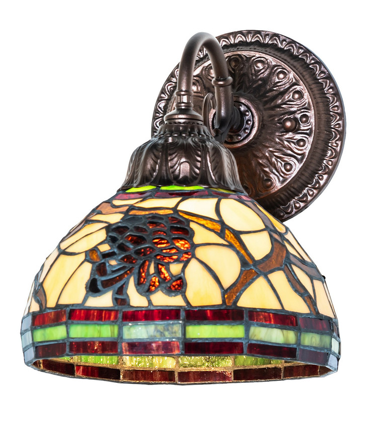 Meyda Tiffany - 270863 - One Light Wall Sconce - Pinecone - Mahogany Bronze