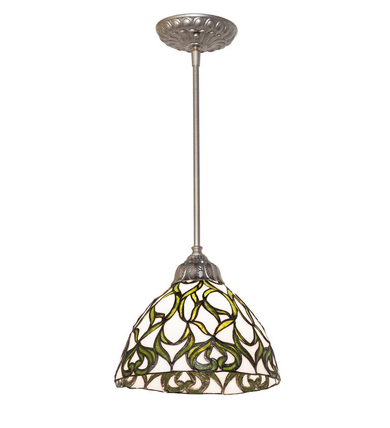 Meyda Tiffany - 276871 - One Light Pendant - Grand Tulip Medallion - Lt Sandstone