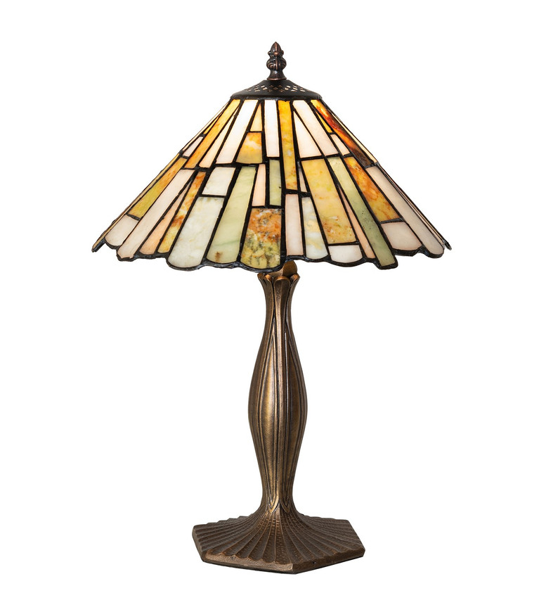 Meyda Tiffany - 278894 - One Light Accent Lamp - Delta - Mahogany Bronze