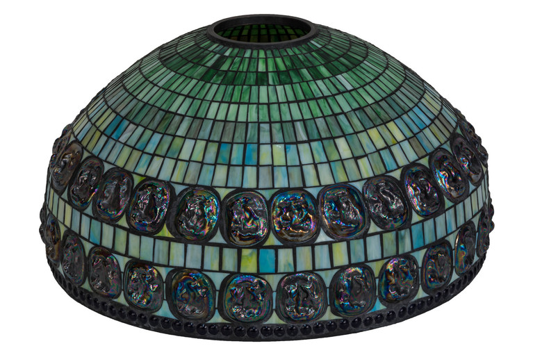 Meyda Tiffany - 30499 - Shade - Tiffany Turtleback - Vintage Copper