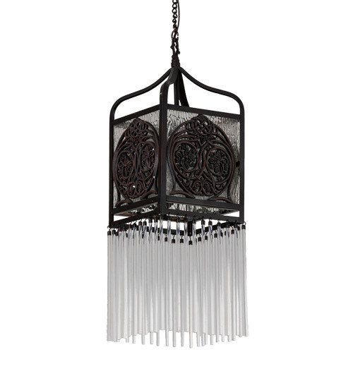 Meyda Tiffany - 50511 - One Light Pendant - Celtic Knot - Mahogany Bronze