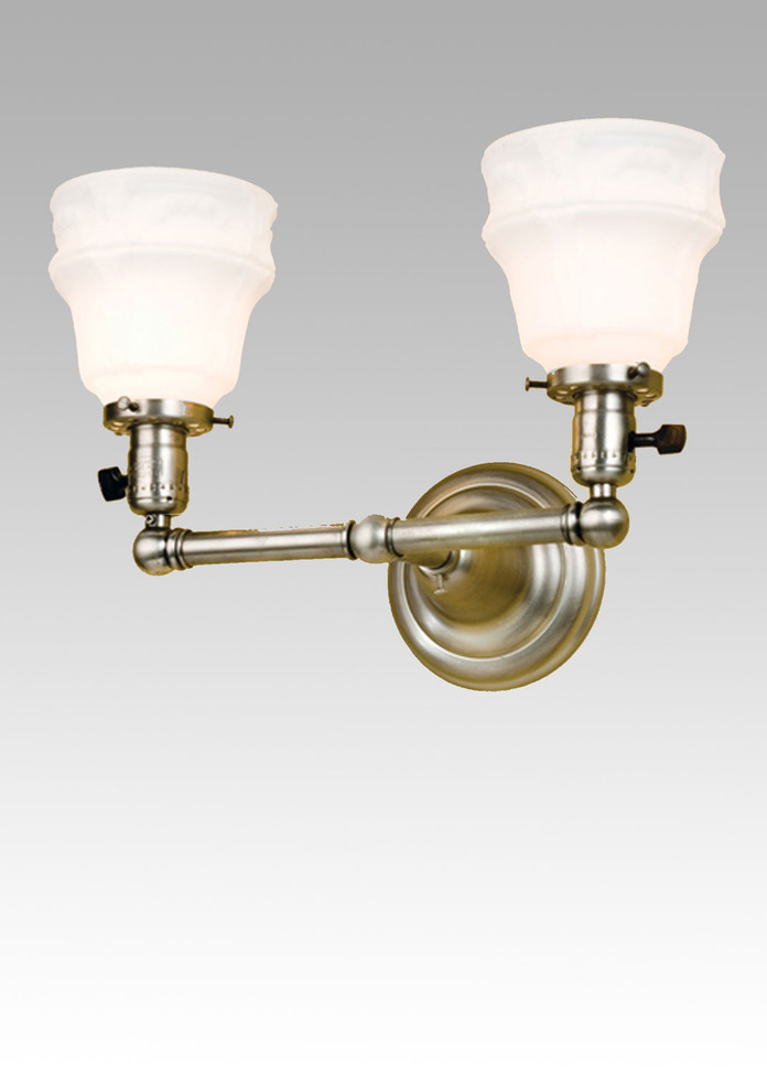 Meyda Tiffany - 50624 - Two Light Wall Sconce - Revival - Antique Nickel