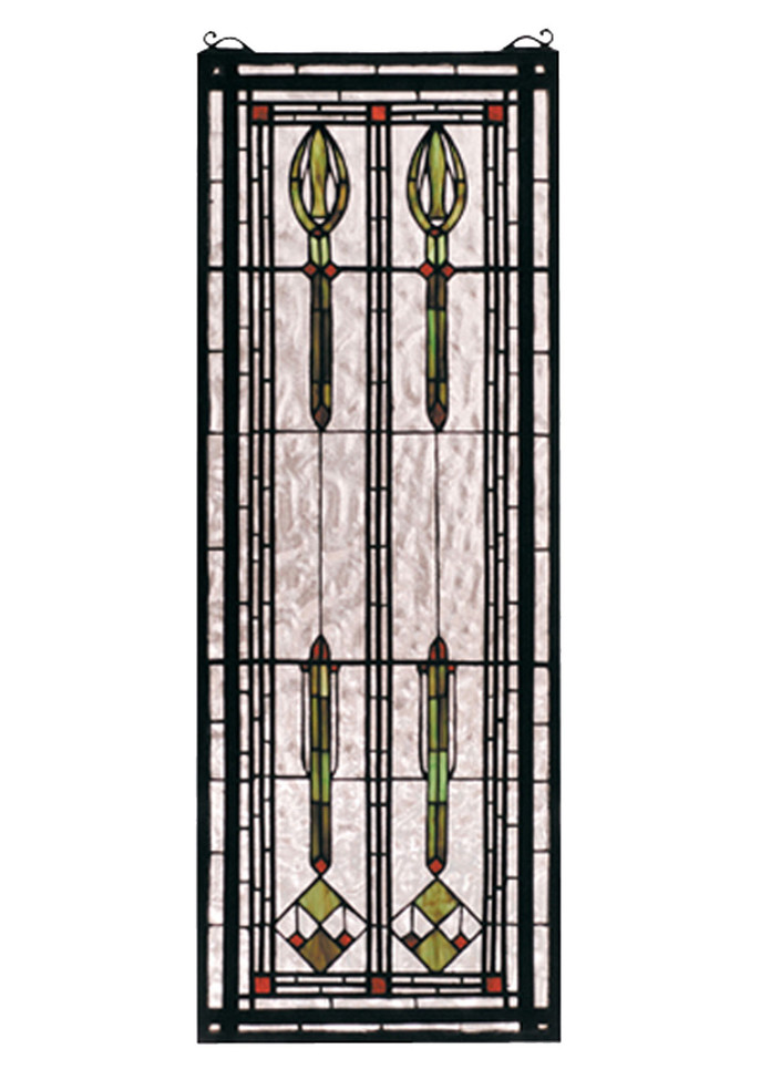 Meyda Tiffany - 68020 - Window - Spear of Hastings - Rust