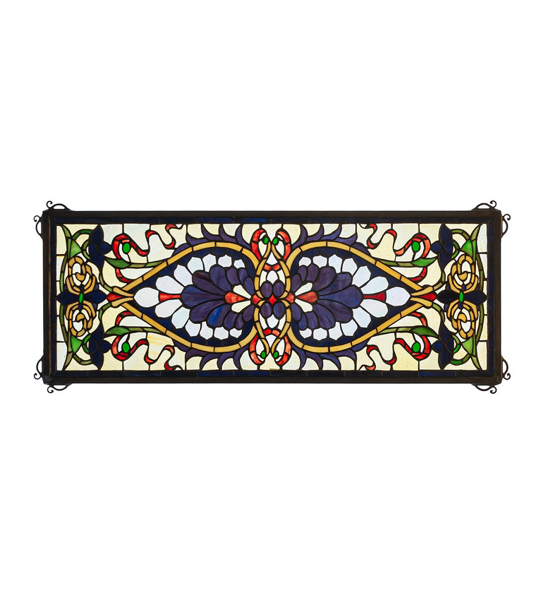 Meyda Tiffany - 78104 - Window - Antoinette - Baw Pbna Zai Burgundy Pbw