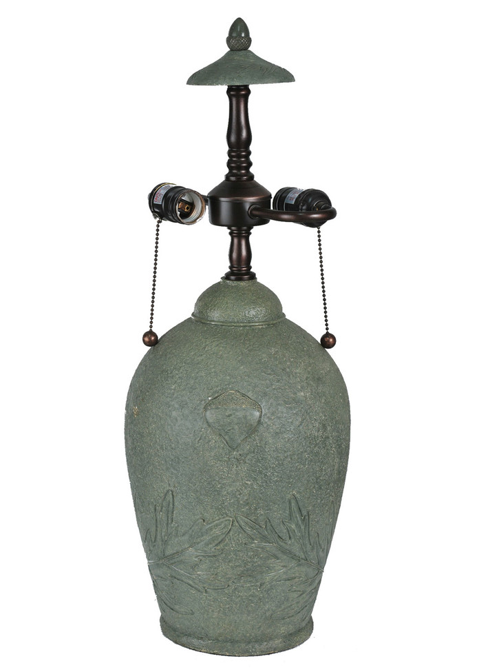 Meyda Tiffany - 82198 - Two Light Table Base Hardware - Acorn - Field Stone