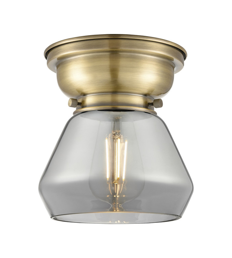 manufacturer_finish:Antique Brass|manufacturer_glass:Light Smoke|light_output:220.00lm|color_temperature:2200K|cri:99