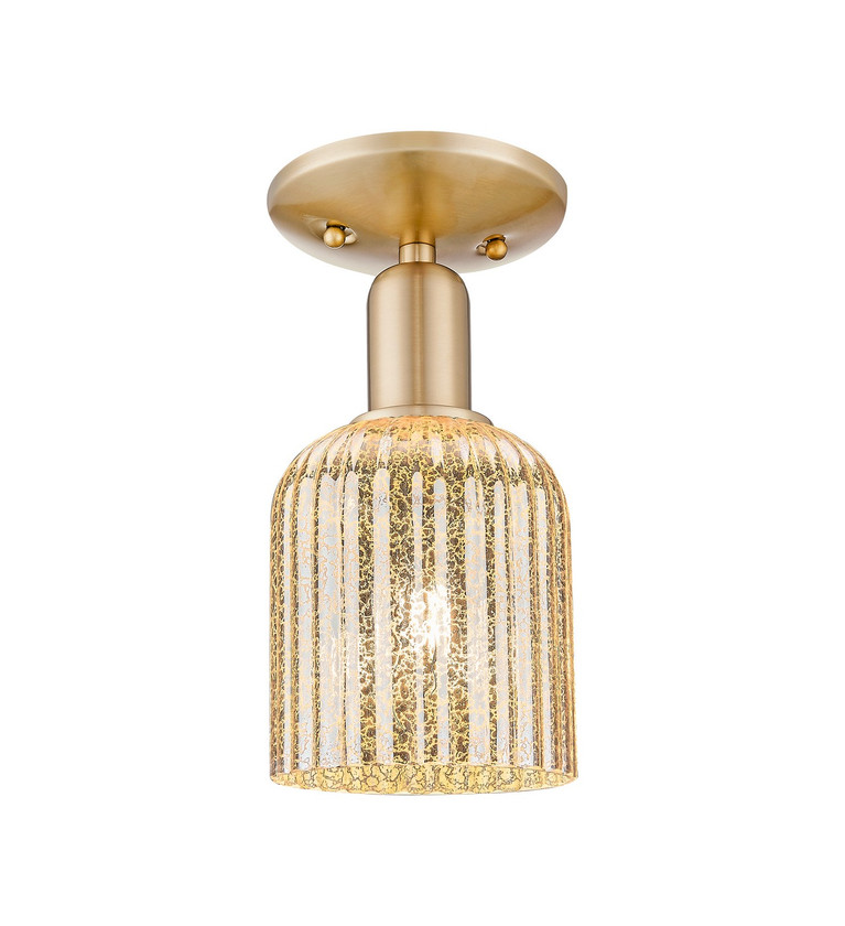 Innovations - 716-1C-CB-G559-5ME - One Light Semi-Flush Mount - Arcadia - Champagne Bronze