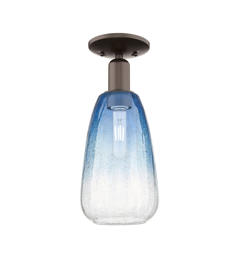 Innovations - 716-1C-OB-G480-6SB - One Light Semi-Flush Mount - Arcadia - Oil Rubbed Bronze