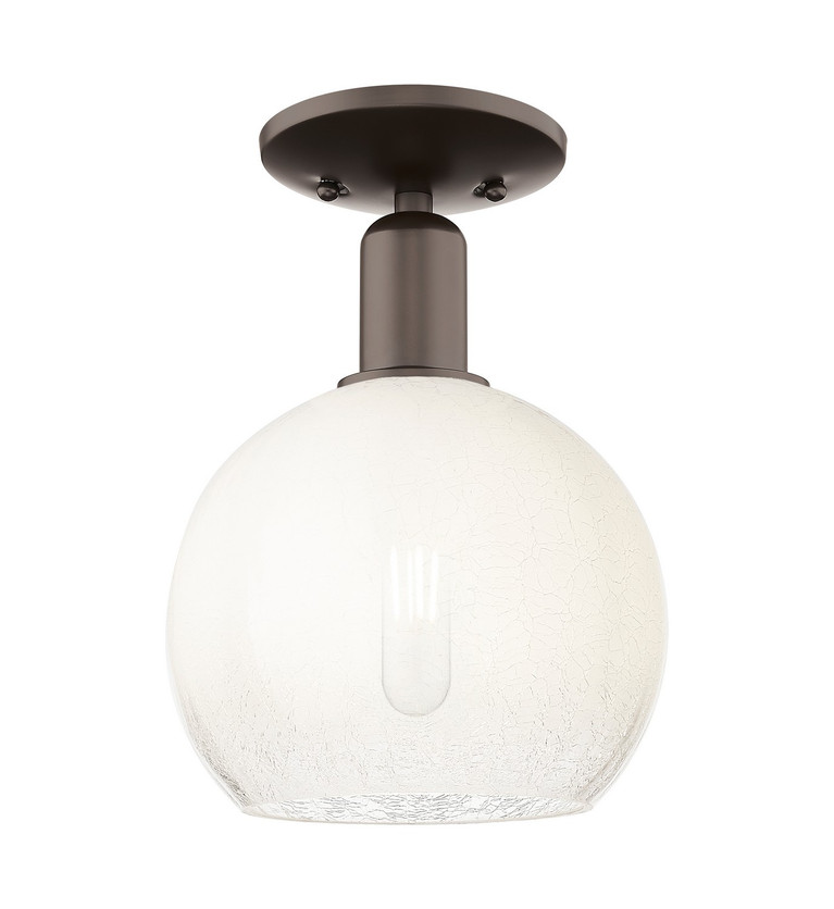 Innovations - 716-1C-OB-G483-8OP - One Light Semi-Flush Mount - Arcadia - Oil Rubbed Bronze