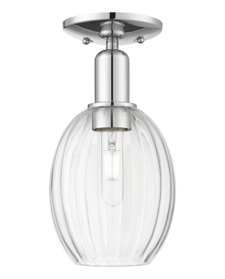 Innovations - 716-1C-PC-G459-6CL - One Light Semi-Flush Mount - Arcadia - Polished Chrome