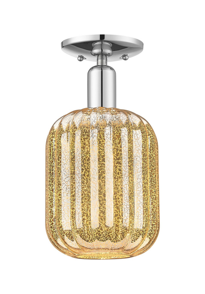 Innovations - 716-1C-PC-G460-7ME - One Light Semi-Flush Mount - Arcadia - Polished Chrome