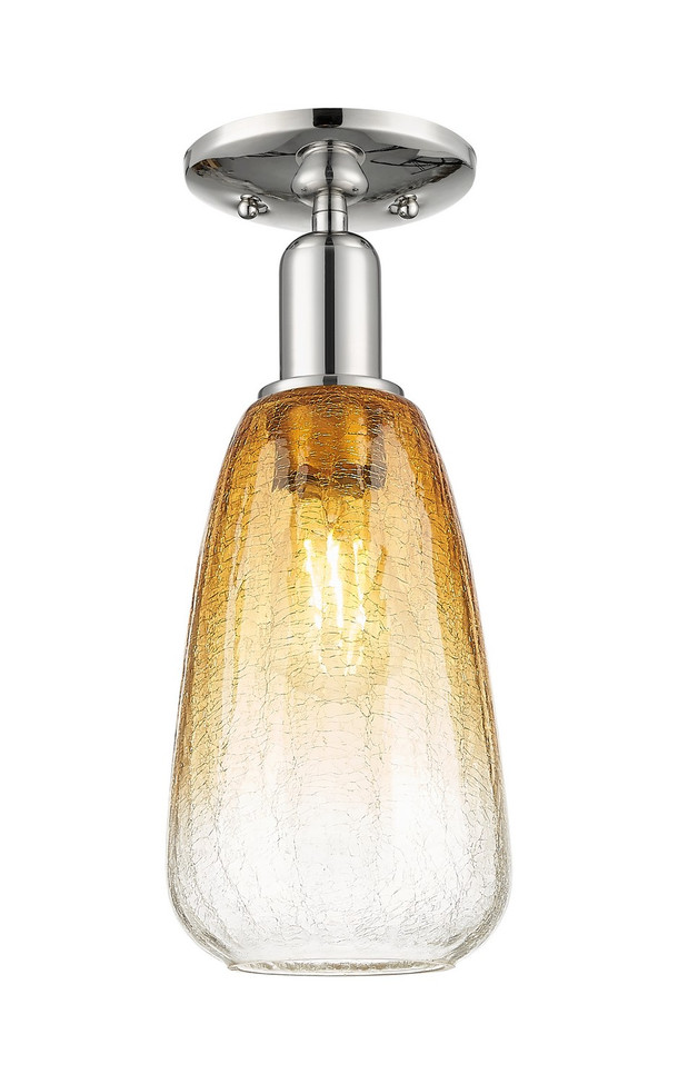 Innovations - 716-1C-PN-G480-6AM - One Light Semi-Flush Mount - Arcadia - Polished Nickel