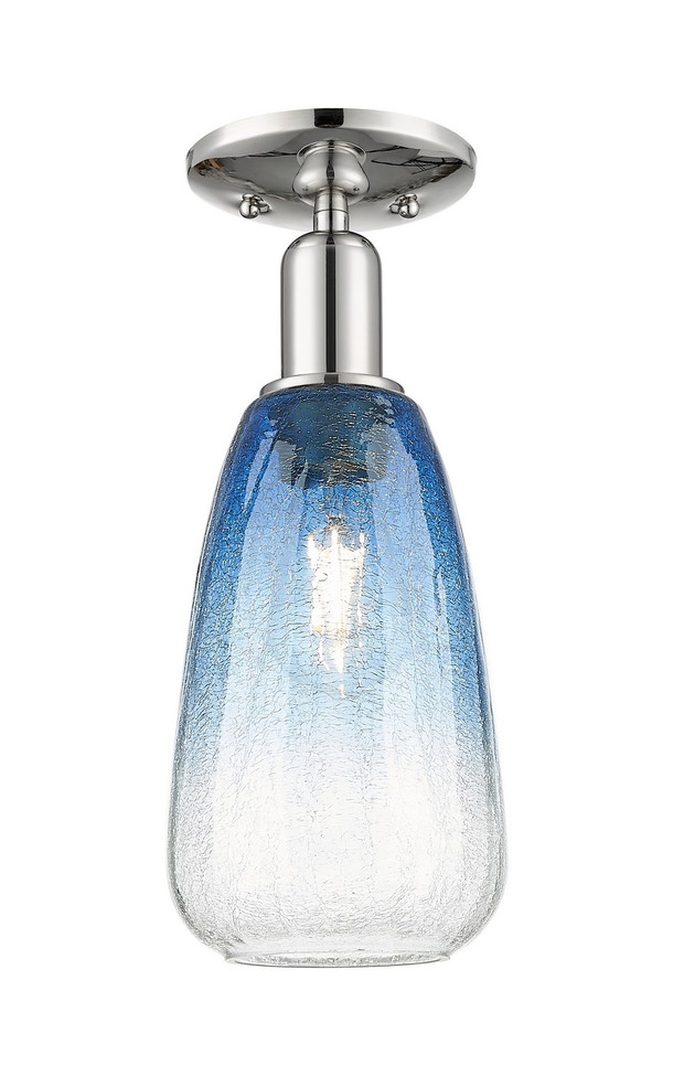 Innovations - 716-1C-PN-G480-6SB - One Light Semi-Flush Mount - Arcadia - Polished Nickel