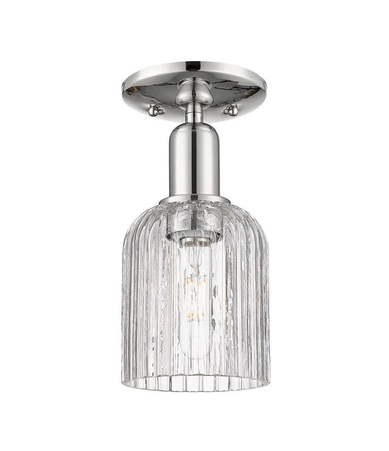 Innovations - 716-1C-PN-G559-5CL - One Light Semi-Flush Mount - Arcadia - Polished Nickel
