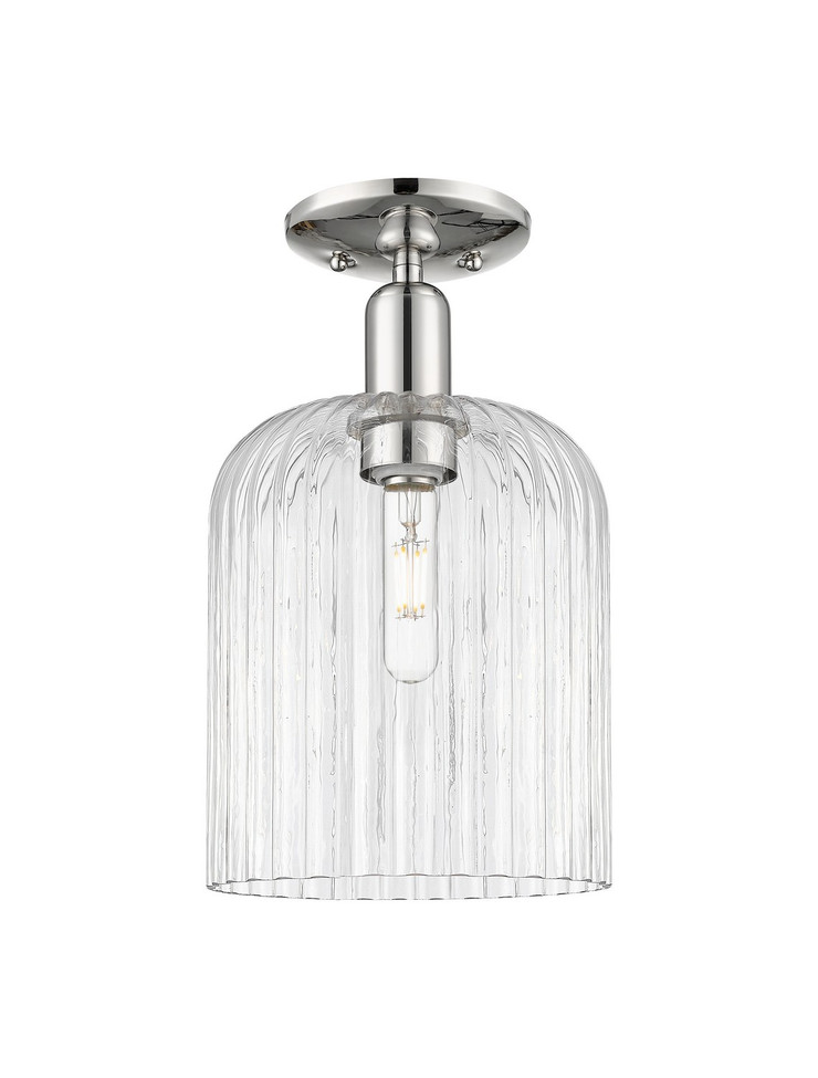 Innovations - 716-1C-PN-G559-8CL - One Light Semi-Flush Mount - Arcadia - Polished Nickel