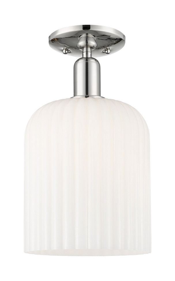 Innovations - 716-1C-PN-G559-8GWH - One Light Semi-Flush Mount - Arcadia - Polished Nickel