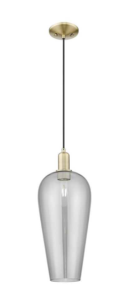 Innovations - 716-1P-AB-G456-8SM - One Light Mini Pendant - Arcadia - Antique Brass