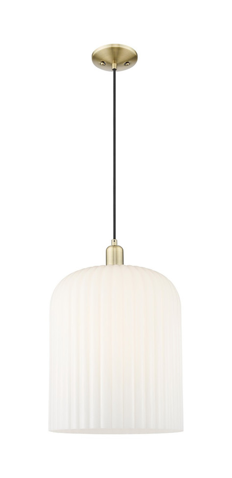 Innovations - 716-1P-AB-G559-12GWH - One Light Mini Pendant - Arcadia - Antique Brass