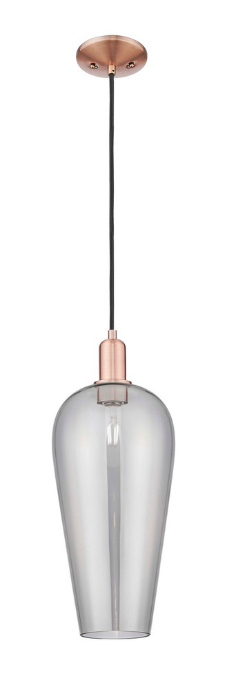 Innovations - 716-1P-AC-G456-8SM - One Light Mini Pendant - Arcadia - Antique Copper