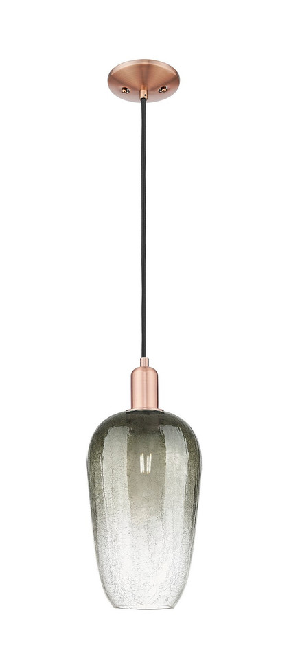Innovations - 716-1P-AC-G484-7SL - One Light Mini Pendant - Arcadia - Antique Copper