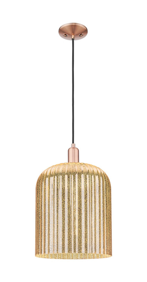 Innovations - 716-1P-AC-G559-12ME - One Light Mini Pendant - Arcadia - Antique Copper