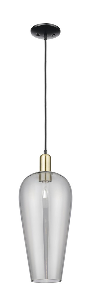Innovations - 716-1P-BAB-G456-8SM - One Light Mini Pendant - Arcadia - Black Antique Brass
