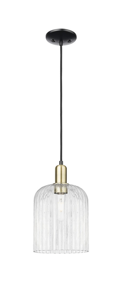 Innovations - 716-1P-BAB-G559-8CL - One Light Mini Pendant - Arcadia - Black Antique Brass