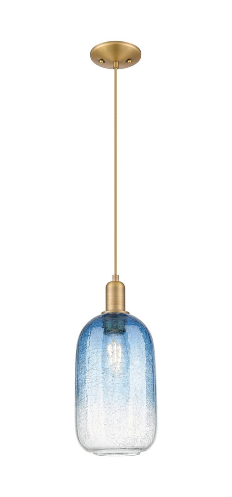 Innovations - 716-1P-BB-G482-7SB - One Light Mini Pendant - Arcadia - Brushed Brass