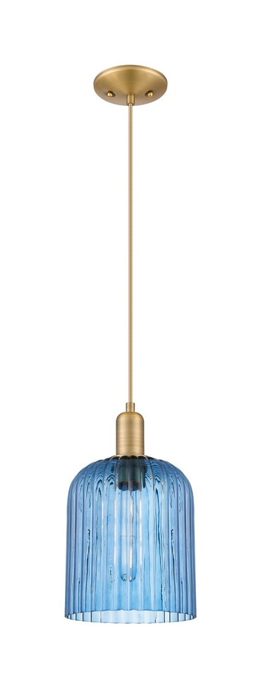 Innovations - 716-1P-BB-G559-8BL - One Light Mini Pendant - Arcadia - Brushed Brass