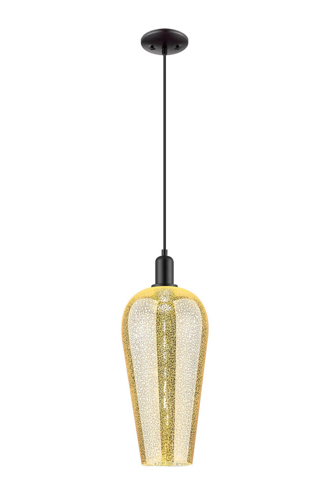 Innovations - 716-1P-BK-G456-8ME - One Light Mini Pendant - Arcadia - Matte Black