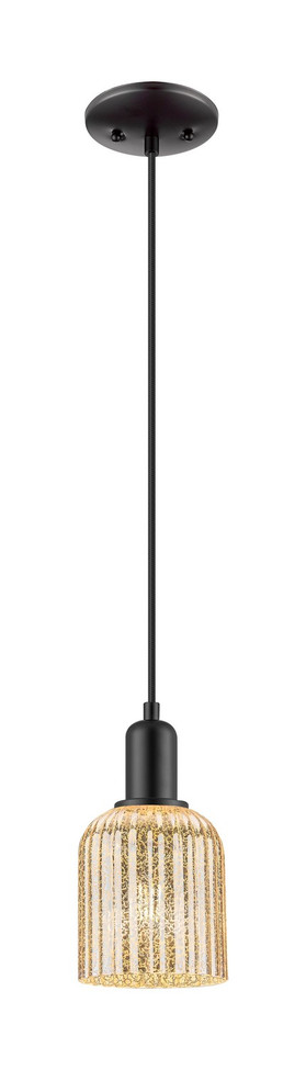 Innovations - 716-1P-BK-G559-5ME - One Light Mini Pendant - Arcadia - Matte Black