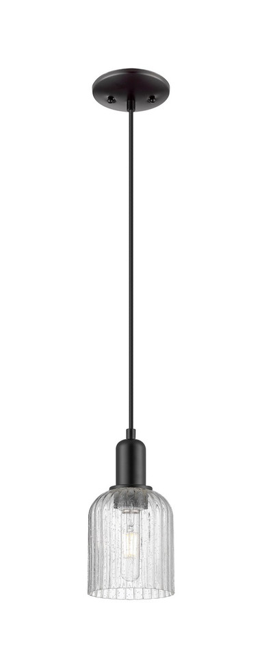 Innovations - 716-1P-BK-G559-5SDY - One Light Mini Pendant - Arcadia - Matte Black