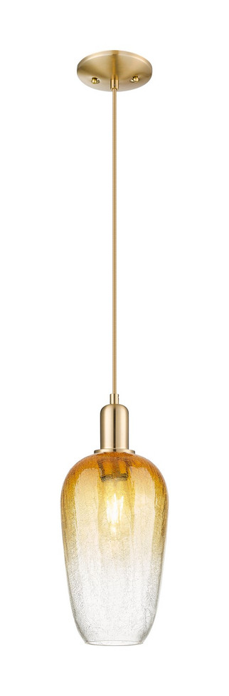 Innovations - 716-1P-CB-G484-7AM - One Light Mini Pendant - Arcadia - Champagne Bronze