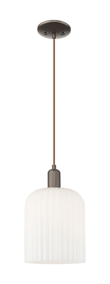Innovations - 716-1P-OB-G559-8GWH - One Light Mini Pendant - Arcadia - Oil Rubbed Bronze
