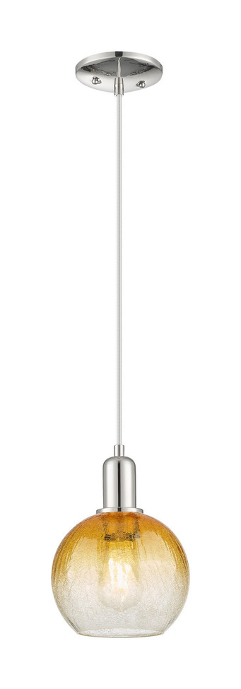 Innovations - 716-1P-PN-G483-8AM - One Light Mini Pendant - Arcadia - Polished Nickel