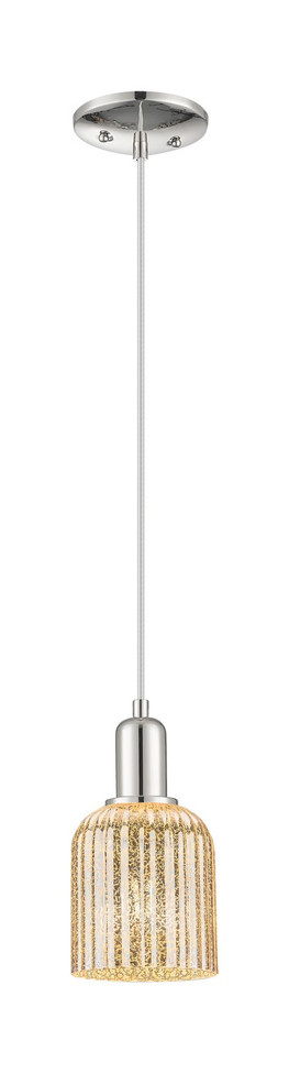 Innovations - 716-1P-PN-G559-5ME - One Light Mini Pendant - Arcadia - Polished Nickel