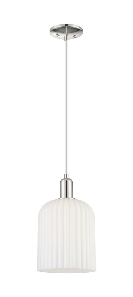 Innovations - 716-1P-PN-G559-8GWH - One Light Mini Pendant - Arcadia - Polished Nickel