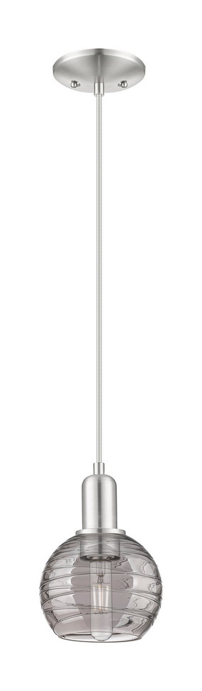Innovations - 716-1P-SN-G1213-6SM - One Light Mini Pendant - Arcadia - Brushed Satin Nickel