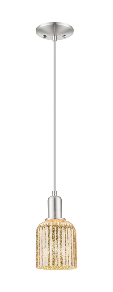 Innovations - 716-1P-SN-G559-5ME - One Light Mini Pendant - Arcadia - Brushed Satin Nickel